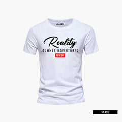 Pack of 4 Outside Reality Summer Surfing Mens Printed T-Shirts