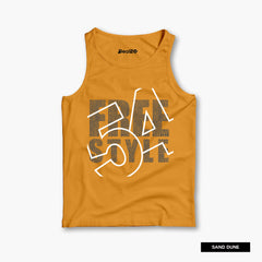 Pack of 5 Be Risk Hard Free Care Kids Printed Tank Tops