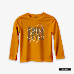 Pack of 4 Just Timeless Style Tree Printed Long Sleeve T-shirts For Tween Kids