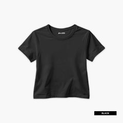 Bundle of 6 Plain Basic Summer Colorful T-Shirts For Girls