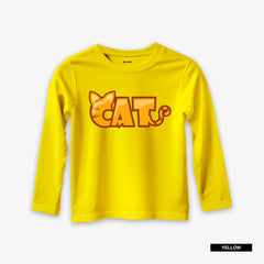 Pack of 3 Rabbit Cat Cock Printed Long Sleeve T-shirts For Young Kids