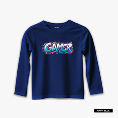 Pack of 3 Gamer Drive Printed Long Sleeve T-shirts For Tween Kids