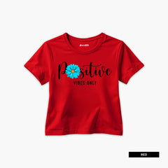 Pack of 3 Made Positive Beautifly Printed Summer T-Shirts For Girls