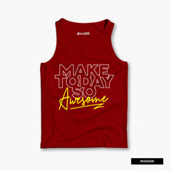 Pack of 4 Think Awesome Horizon Act Kids Printed Tank Tops