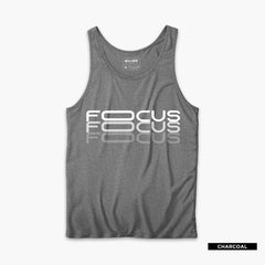 Pack of 3 Get Focus No Believe Printed Tank Tops For Mens