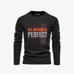 Pack of 4 Monday Perfect Interest Mens Printed Long Sleeves T-Shirts