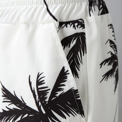 Mens Hawaiian Shirt And Shorts Beach Wear Holiday Printed Summer Suit