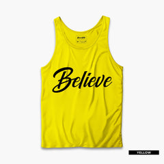 Pack of 3 Get Beast Believe Printed Tank Tops For Mens