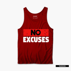 Pack of 3 Get Focus No Believe Printed Tank Tops For Mens