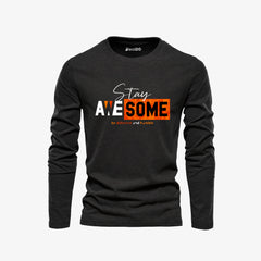Pack of 3 Awesome Surfing Hawaii Mens Printed Long Sleeves T-Shirts