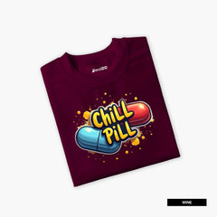 Pack of 4 Just Cute Chill Pill Printed Summer T-Shirts