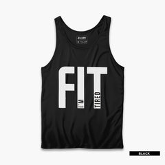 Pack of 3 Heavier Iron Fit Printed Tank Tops For Mens