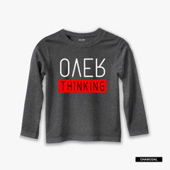 Pack of 6 Trust Believe Style Over Reality Printed Long Sleeve T-shirts For Tween Kids