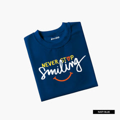 Pack of 4 Kids Goat Space Smiling Ok Printed Summer T-Shirts