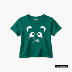 Pack of 4 Cute Cat Not Ok Printed Summer T-Shirts For Girls
