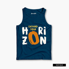 Pack of 4 Think Awesome Horizon Act Kids Printed Tank Tops