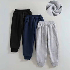 Bundle of 3 Long Casual Sweatpants for Kids