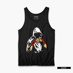 Pack of 3 Boxing Fighter Punch Printed Tank Tops For Mens