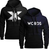 Pack of 2 X Words Printed Hoodies