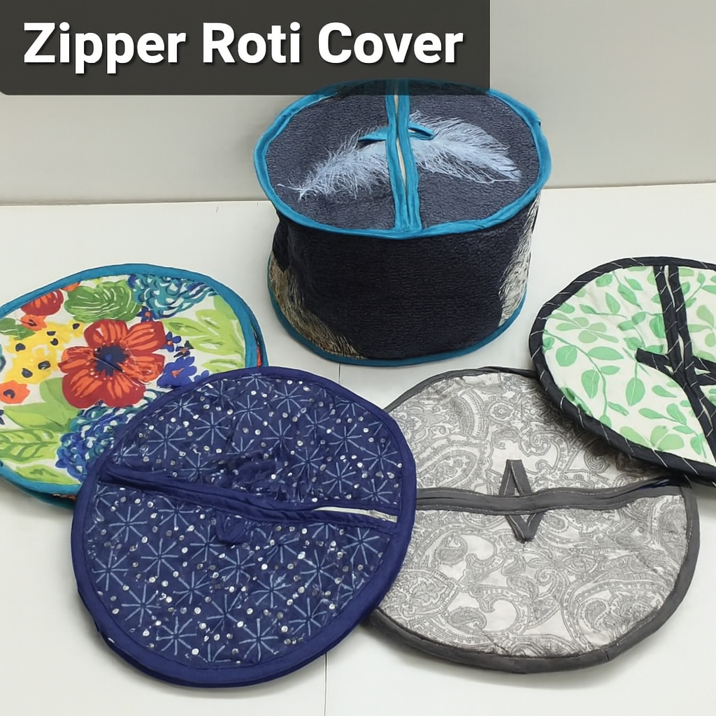 Zipper Roti Cover – Insulated & Washable