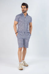 Summer Ready in Style with This Square Checked Mens Outfit