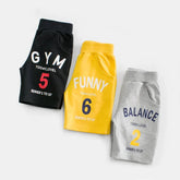 Pack of 3 Fashion Bright Casual Little Boys Summer Short Pants for Kids