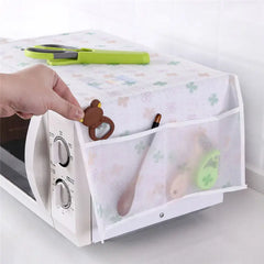 Star Printed Micro Oven Cover Stylish, Durable, and Waterproof