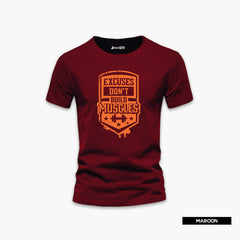 Pack of 3 Always Explore Muscles Mens Printed T-Shirts