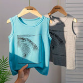 Pack of 2 Palm Printed Tank Tops