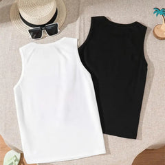 Pack of 2 Beast Printed Tank Tops