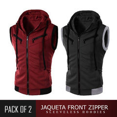 Bundle of 2 Jaquetta Front Zipper Hoodies