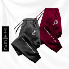 Pack of 2 Fitness Sqaud Printed Jogging Trousers