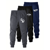 Pack of 3 New York California Printed Sweatpants for Kids