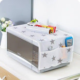 Star Printed Micro Oven Cover Stylish, Durable, and Waterproof