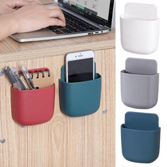 U Shaped Mobile/Remote Holder – Wall-Mount Organizer for Desk & Bedside