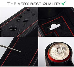 Pack of 2 Multifunctional Car Seat Gap Filler Organizers with Cup Holder