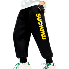 Pack of 2 Minions Printed Fleece Sweatpants for Kids
