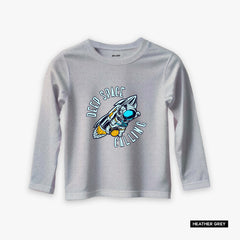 Pack of 4 Donut Smile Space Calling Long Sleeve T-Shirts For Young Kids