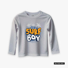 Pack of 5 Good Time Surf Hang Printed Long Sleeve T-Shirts For Young Kids