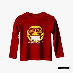 Pack of 4 Donut Smile Space Calling Long Sleeve T-Shirts For Young Kids