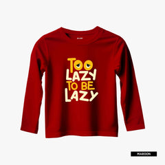Pack of 3 Always Lazy Drew Long Sleeve T-Shirts For Young Kids