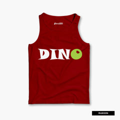 Pack of 3 Goat Dino Smile Kids Printed Tank Tops