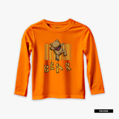 Pack of 4 Smile Chill Bear Winner Long Sleeve T-Shirts For Young Kids