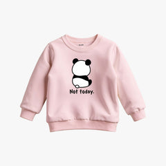 Pack of 2 Happy Panda Printed Sweatshirt For Kids