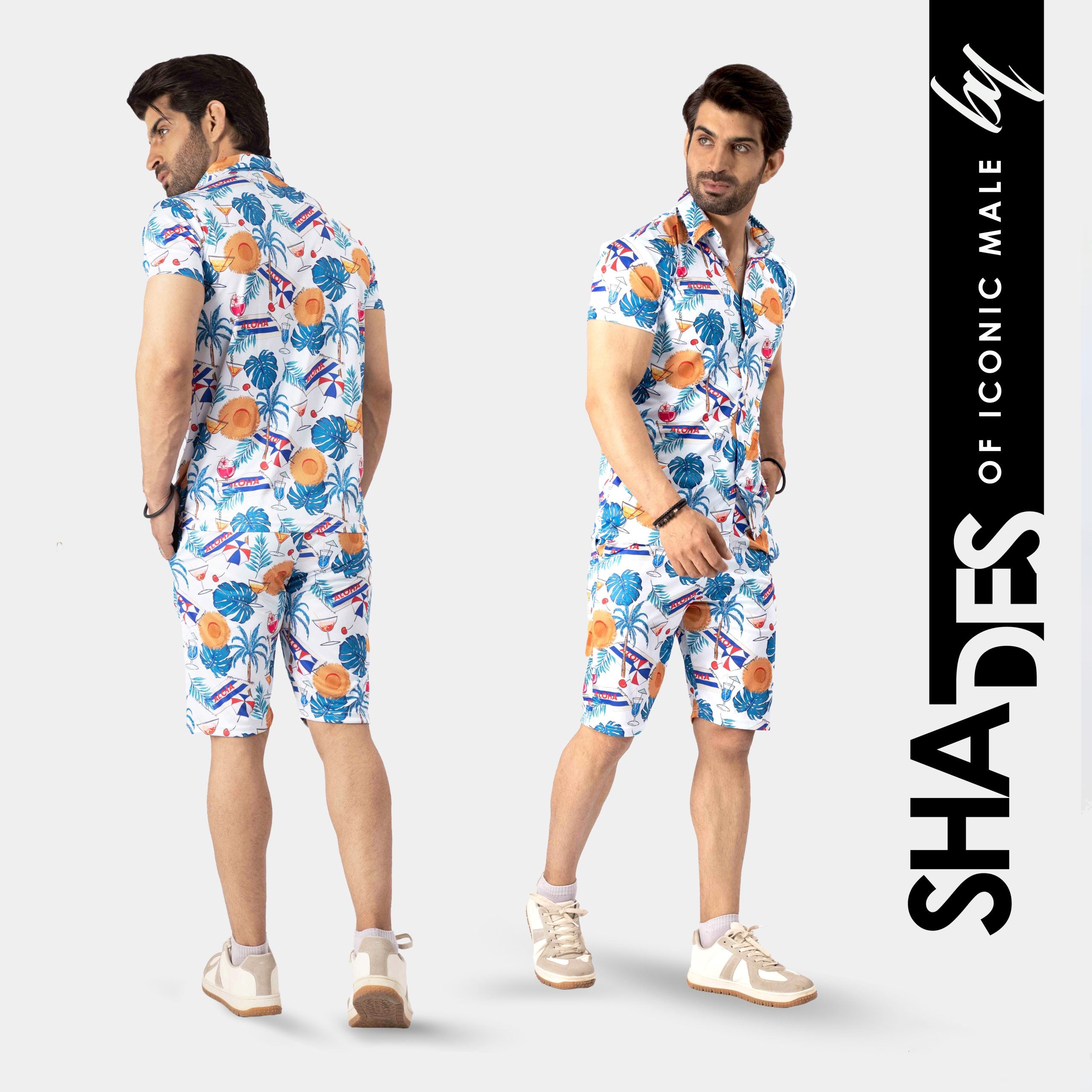 Party Beach Men’s Summer Beach Short Suit