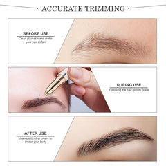 Rechargeable Flawless Eye Brow Remover For Women