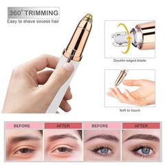 Rechargeable Flawless Eye Brow Remover For Women