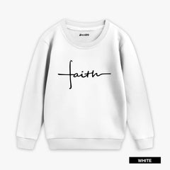 Pack of 3 Be Step Up Faith Printed Sweatshirt For Tween Kids