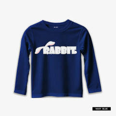 Pack of 3 Rabbit Cat Cock Printed Long Sleeve T-shirts For Young Kids