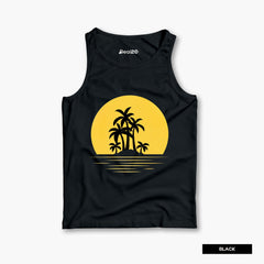 Pack of 4 Surf Beach is Calling Kids Printed Tank Tops